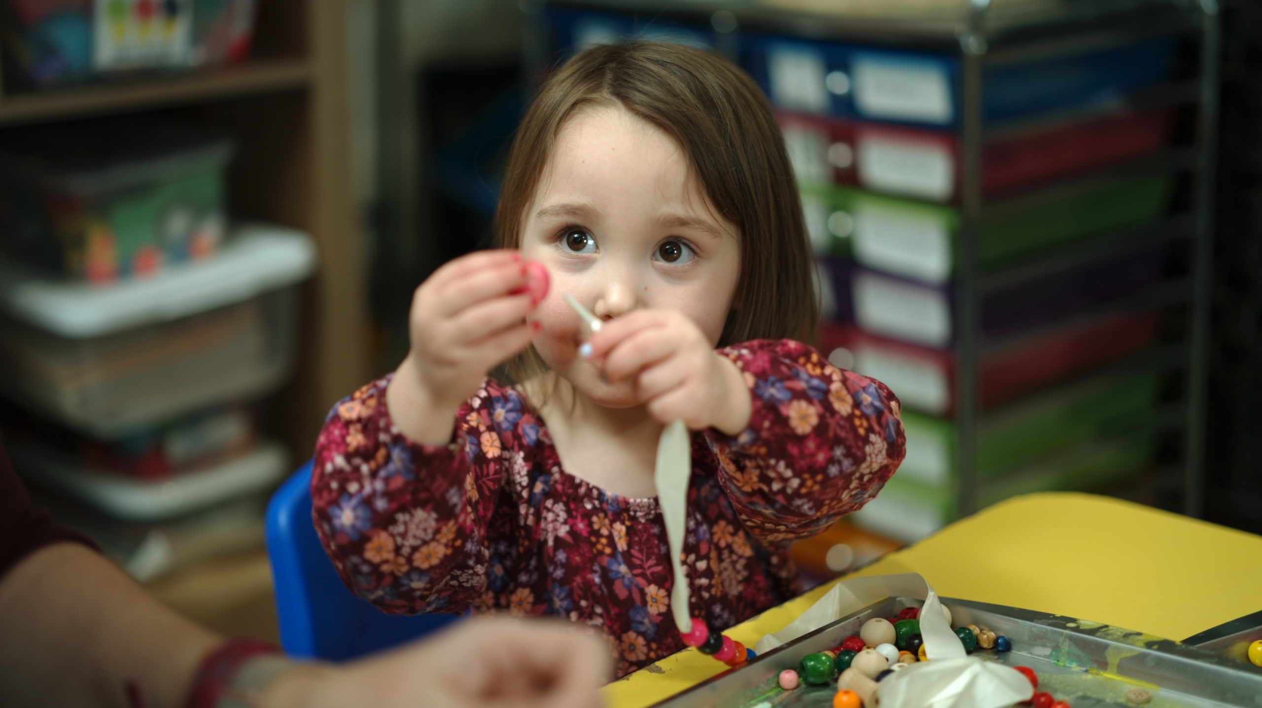 Children learning at True North Academy
